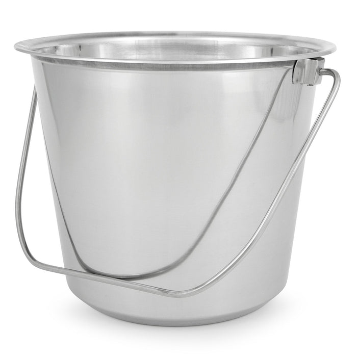 Jeffers Multi - Purpose Stainless Steel Pails with Handle - G3P2 - 13 quart - 16