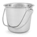 Jeffers Multi - Purpose Stainless Steel Pails with Handle - G3P4 - 2 quart - 10