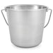 Jeffers Multi - Purpose Stainless Steel Pails with Handle - G3P5 - 6 quart - 11