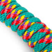Jeffers Neon Poly Lead Rope with Bolt Snap, 8' - XQEB - Turquoise - 1 - 4