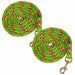 Jeffers Neon Poly Lead Rope with Bolt Snap, 8' - XQEE-2 - Light Green - 2 - 26