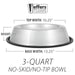 Jeffers No - Skid/No - Tip Stainless Steel Pet Bowls - G3N1 - 1 pint - 9