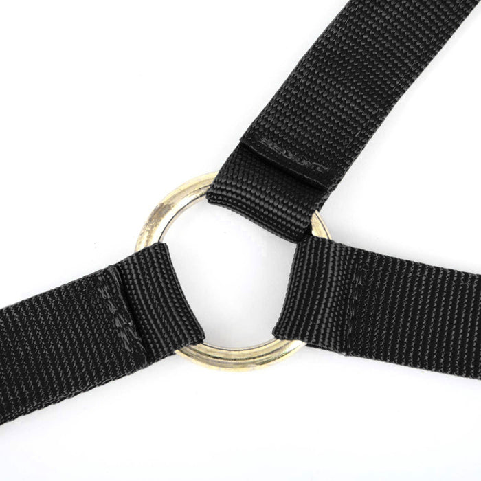 Jeffers Nylon Cow Halter - SSF4 - Small (250 - 450 lbs) - Black - 9