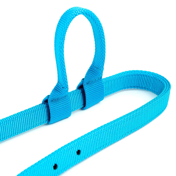 Jeffers Nylon One - Ear Western Horse Headstall - SSNC - Turquoise - 5