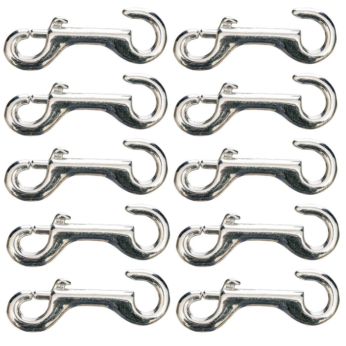 Jeffers Open Eye Snap - IABX-10 - Zinc - plated - 4" L - 10 pk - 5