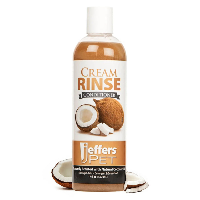 Jeffers Pet Cream Rinse Dog & Cat Conditioner with Coconut Oil - TZP9 - 17 oz - 1 - 1