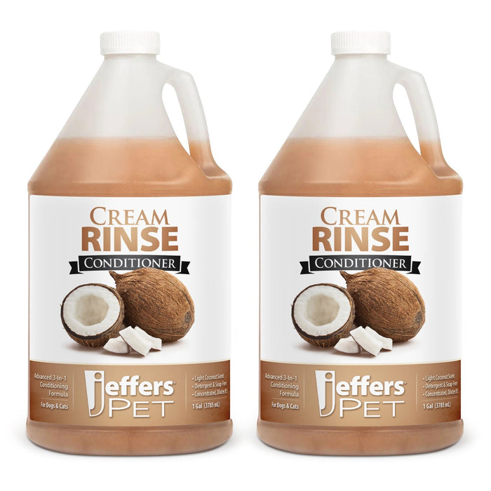 Jeffers Pet Cream Rinse Dog & Cat Conditioner with Coconut Oil - TZPA-2 - gallon - 2 - 6