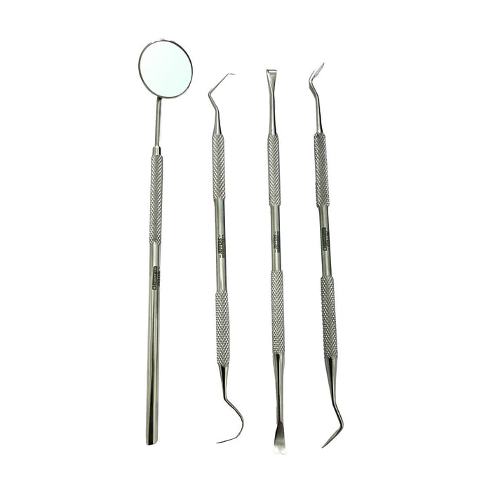 Jeffers Pet Dental Care Kit – Stainless Steel Scaler and Scraper Set for Dogs and Cats– Teeth Cleaning & Tartar Remover Tools - Jeffers - Animal Health & Wellness > Medical Supplies