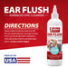 Jeffers Pet Ear Flush Advanced Ear Cleanser with Ketoconazole for Dogs & Cats - JEF2RG - 8 fl oz - 4
