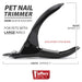 Jeffers Pet Nail Trimmers - UWN6 - Large, Black - 7