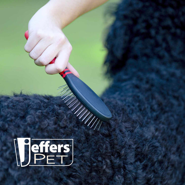 Jeffers Pin Brush for Pet Grooming, Medium - UWP5 - 3