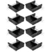 Jeffers Plastic Horse Jump Cups, Pair - IAJ1-4 - 4 Pack - 8 Pcs - 11