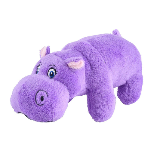 Jeffers Plush Hippo Jr. Dog Toy with Squeaker - I71BP - 6"L - Lavender - 1 ct - 1