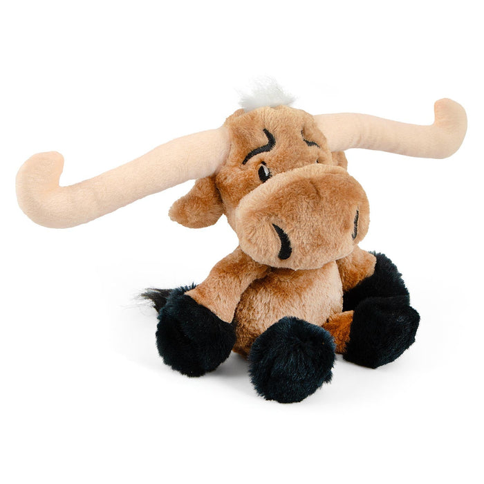 Jeffers Plush Longhorn Steer Squeaker Dog Toy, 8" - I7AC - 8" - 1 ct - 2