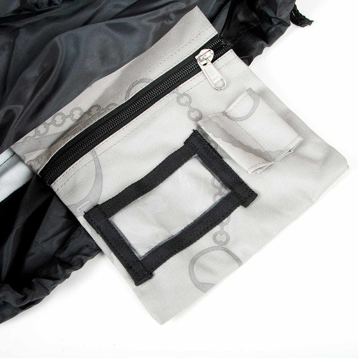 Jeffers Poplar Head Horse Grooming Bag - GAG1TD - Latte Snaffles & Irons - 24