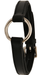Jeffers Premium Padded Black Leather Dog Collars - GAGJU - 5/8" x 12" - 2