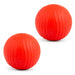 Jeffers Red Bouncing Ball with Waves Natural Rubber Dental Dog Chew Toy for Energetic Play - I7Q3-2 - Red - Medium - 2 - 11