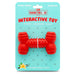 Jeffers Red Dental Bone Natural Rubber Dog Chew Toy for Healthy Teeth and Gums - I7Q8 - Red - Small - 1 - 8