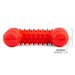 Jeffers Red Dental Bone Natural Rubber Dog Chew Toy for Healthy Teeth and Gums - I7Q8 - Red - Small - 1 - 4
