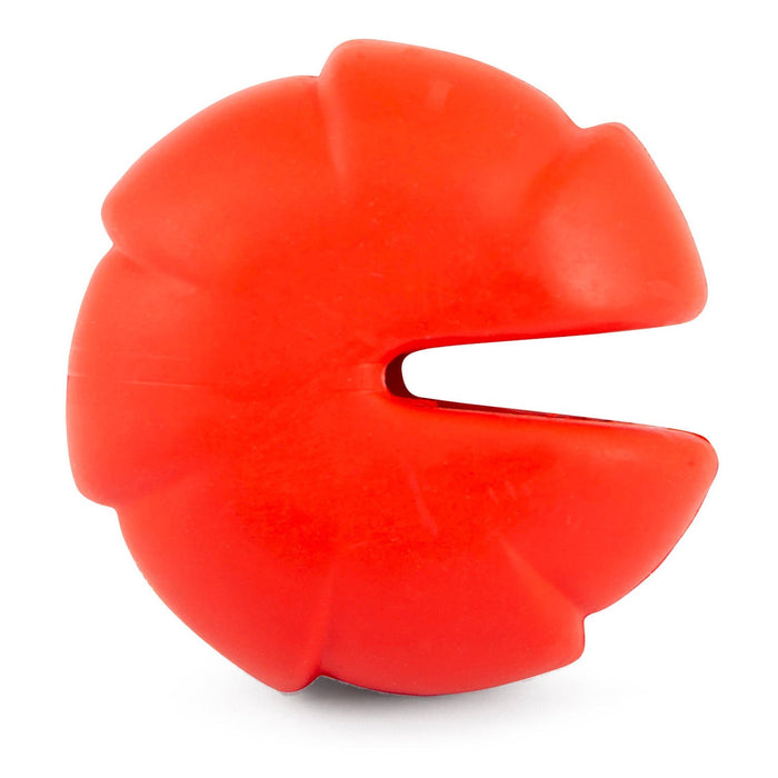 Jeffers Red Millipede Natural Rubber Treat Dispensing Dental Dog Chew Toy - I7RK - Red - Small - 1 - 8