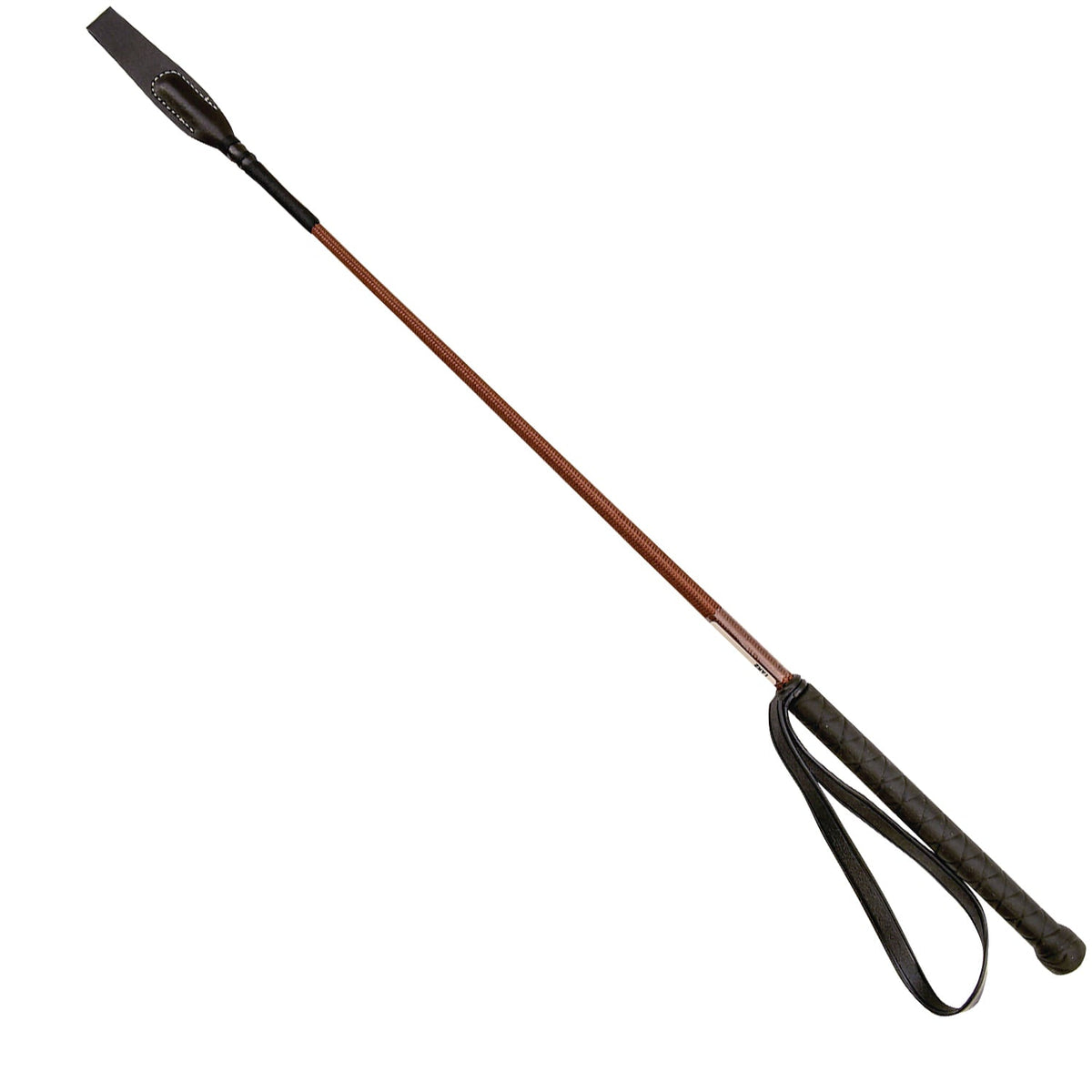 Colorful Riding Crop Jeffers Horse Riding Crop, Black/ Brown — Lambert Vet Supplies