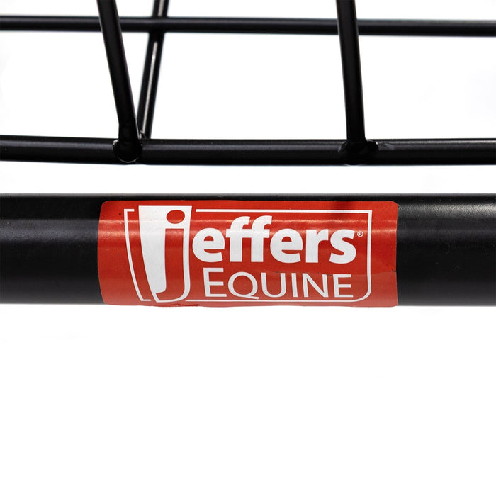 Jeffers Rolling Saddle & Tack Cart, 1 Tier Metal Horse Show Cart - IA9T - Black - Each - 3