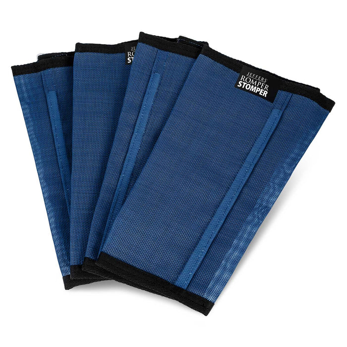 Jeffers Romper Stomper "Stomp - Free" Fly Boots for Horses, 4 pack - JEF2RT - Navy - Small - 18