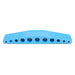 Jeffers Rubber Groomer – Shedding & Dirt Removal for Horses, Dogs & Cats - IAS6 - Blue - 8.5"L - Each - 5