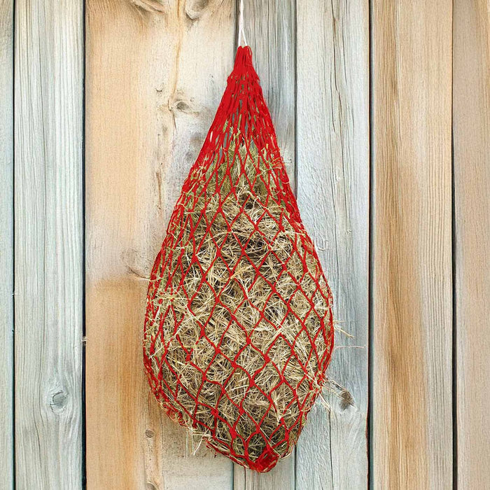 Jeffers Slow Feed 2" x 2" Nylon Hay Net for Horses, Red - XQEG-3PK - 3 - 14