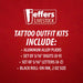 Jeffers Small Animal Tattoo Outfit with Roll - On Ink - JISE-KIT - With Ear Release - 10