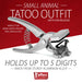 Jeffers Small Animal Tattoo Outfit with Roll - On Ink - JISE-KIT - With Ear Release - 6