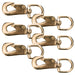 Jeffers Solid Brass Spring Snap, 3/4" x 3 - 1/2"L - IAD3-6 - 6 - 5