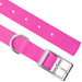 Jeffers Solid Web Nylon Dog Collar - SSWK - 5/8"W x 10"L - Hot Pink - 13