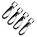 Jeffers Spring Snap with Square Eye, 1" x 3 - 1/4" - IAC6-4 - 1" x 3 - 1/4" - 4 Pack - 3
