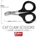 Jeffers Stainless Steel Cat Claw Scissors – Easy & Safe Nail Clippers for Cats, Birds, and Small Pets - JIU3 - 3