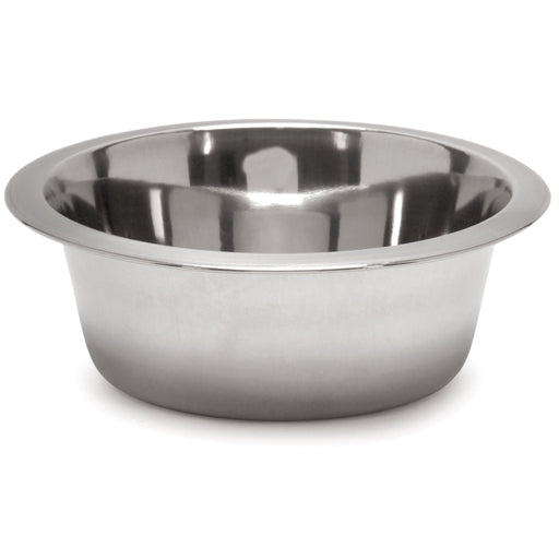 Jeffers Standard - Weight Stainless Steel Food & Water Pet Bowls - G3F1 - 1 Pint - Single - 1