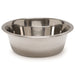 Jeffers Standard - Weight Stainless Steel Food & Water Pet Bowls - G3F5 - 10 Quart - Single - 10