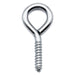 Jeffers Steel Wire Eye Hook Screws for Barn & Stable, 10 Pack - IACW - 4