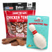 Jeffers Stuffable Dog Chew Toys with Chicken Breast Jerky Treats Kit - JEF2RJ-QS-KIT - (1) Bowling Pin - 1 ct - 6