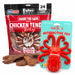 Jeffers Stuffable Dog Chew Toys with Chicken Breast Jerky Treats Kit - JEF2RJ-QY-KIT - (1) Octopus - 1 ct - 1
