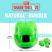 Jeffers T - Rex Natural Rubber Treat Dispensing Dental Dog Chew Toy for Medium Chewers with Vanilla Scent - I7Q5 - Small - Green - 1 - 10