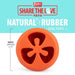 Jeffers Tomato Shaped Natural Rubber Treat Dispensing Dental Dog Chew Toy for Medium - Chewers - I7QL - Red - Small - 1 - 3
