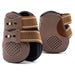 Jeffers Uniquely English Fetlock Boots for Horses, 2 - Pack - IAQO - Medium - Brown - 2 pk - 7