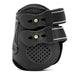 Jeffers Uniquely English Fetlock Boots for Horses, 2 - Pack - IAQP - Medium - Black - 2 pk - 15