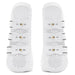 Jeffers Uniquely English Horse Tendon Boots, 2 - Pack - IAFX - Medium - White - 2 pk - 5