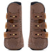 Jeffers Uniquely English Horse Tendon Boots, 2 - Pack - IAQI - Medium - Brown - 2 pk - 9