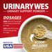 Jeffers UrinaryWes Urinary Support Powder with D - Mannose for Dogs & Cats - JEFBBF - 90 grams (Up to 42 servings) - Chicken - Powder - 5