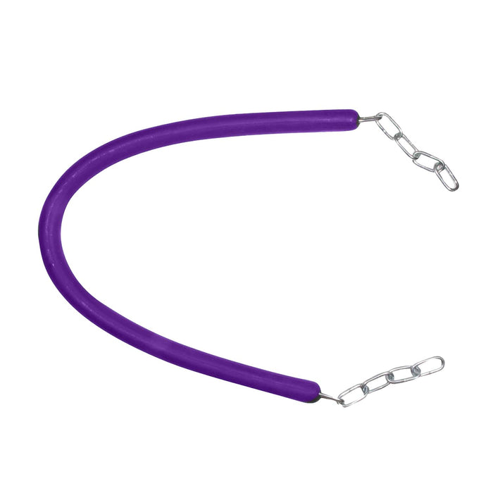 Jeffers Vinyl - Coated Steel Horse Stall Chains, 42" - IAST - Purple - 7