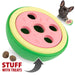Jeffers Watermelon Natural Rubber Treat Dispensing Dog Dental Chew Toy with Vanilla Scent - I7QU - Multi - Small - 1 - 1