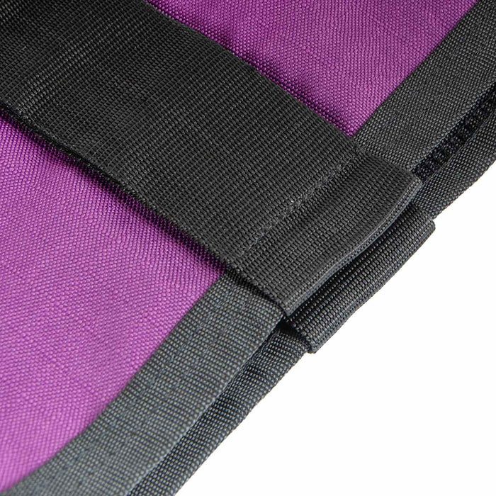 Jeffers Waterproof Breathe - Comfort 600D Ripstop Dog Blanket, 200 Gram - I2J6 - Purple with Black - 8" - 21